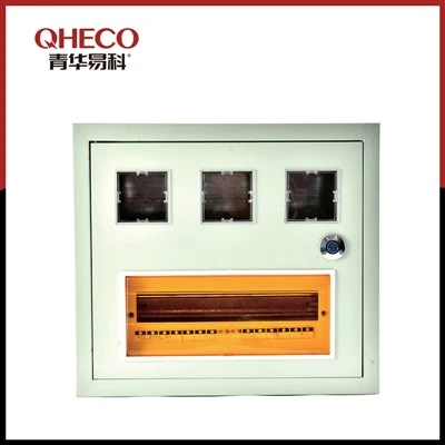 Cutie de contor electric din metal cu montare la suprafață de tip african